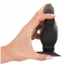 Anální kolík s pružinkou Black Velvets Bouncing plug 11,8 x &#216; 4,1 cm