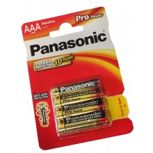 Baterie Panasonic Pro power AAA 4 ks