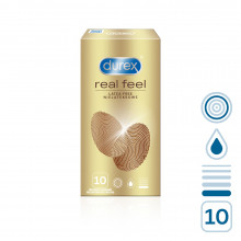 Durex Real Feel bezlatexové kondomy 56 mm