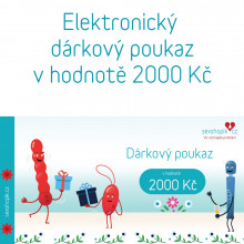 Elektronický dárkový poukaz 2000 Kč