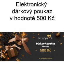 Elektronický vánoční &#x1F384; dárkový poukaz 500 Kč