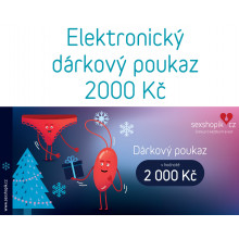 Elektronický vánoční &#x1F384; dárkový poukaz 2000 Kč