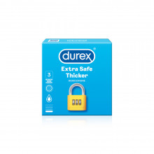 Extra silné kondomy Durex Extra Safe Thicker 56 mm