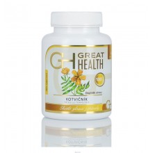 Kotvičník zemní Great Health 100 tablet