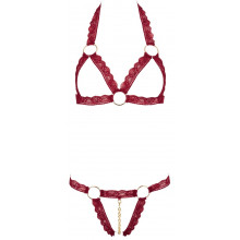 Otevřená erotická souprava Cottelli Lingerie