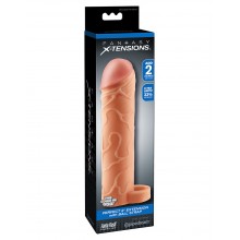 Prodlužovací návlek na penis a varlata Fantasy Perfect X-tension 2"