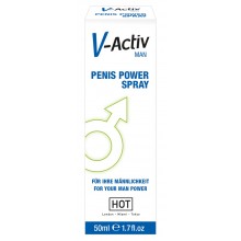 Stimulační sprej na penis HOT V-Activ 50 ml