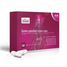 Tablety na zvýšení libida Femm Passion libido caps. 60 kapslí