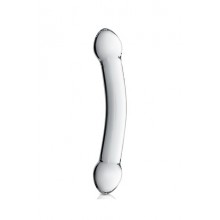 Velké skleněné dildo Glossy N°7