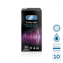 Vroubkované kondomy Durex Intense Orgasmic 56 mm