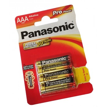 Baterie Panasonic Pro power AAA 4 ks