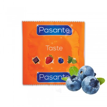 Borůvkový kondomy Pasante 53 mm 12 ks