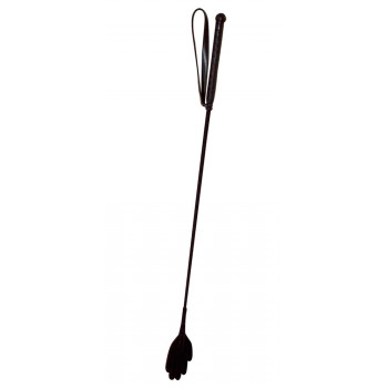 Kožený bič Zado 67 cm černý