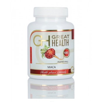 Maca Peruánská Great Health 100 tablet