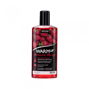 Hřejivý masážní olej WarmUp jahoda 🍓 150 ml