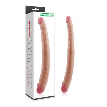 Oboustranné dildo King-Sized Realistic Ladykiller 37 cm