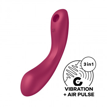 Satisfyer Curvy Trinity 1 oboustranný vibrátory 3v1