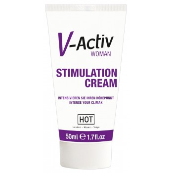 Stimulační krém na klitoris V-Activ 50 ml