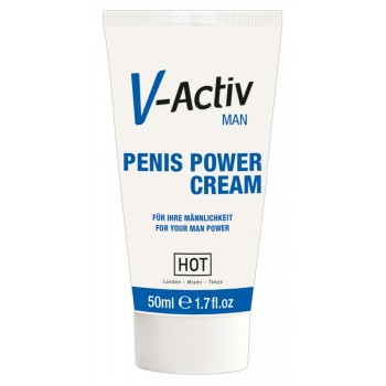 Stimulační krém na penis HOT V-Activ 50 ml