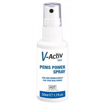 Stimulační sprej na penis HOT V-Activ 50 ml