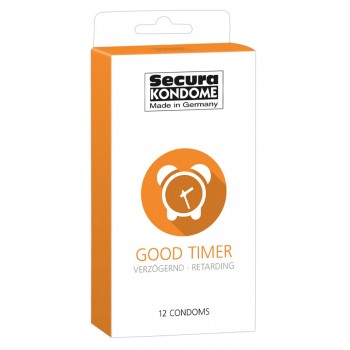 Znecitlivující kondomy Secura Good Timer 52 mm