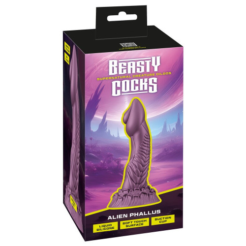 Dildo s přísavkou Alien Phallus 21,2 x Ø 4,9 cm