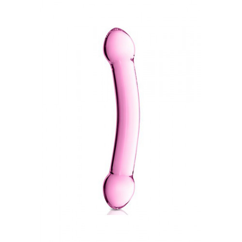 Velké skleněné dildo Glossy N°7