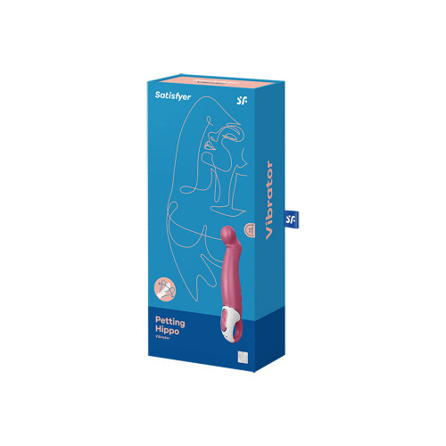 Vibrátor na G bod Satisfyer Petting Hippo 🦛 23 cm
