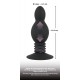 Anální kolík s pružinkou Black Velvets Bouncing plug 11,8 x Ø 4,1 cm