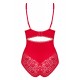 Červené dámské body Obsessive Jolierose