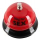Červený zvonek 🛎 ️ s nápisem Ring for Sex
