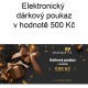 Elektronický vánoční 🎄 dárkový poukaz 500 Kč