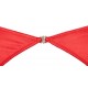 Erotická třídílná souprava Cotteli Lingerie červená