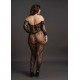 Erotické bodystocking s dlouhým rukávem Le Désir