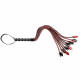 Erotické důtky Sportsheets Saffron Braided Flogger 61 cm