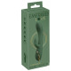 Luxusní vibrátor králíček  🐰 Emerald Love 23 cm