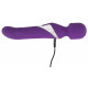 Oboustranný vibrátor Javida Wand & Pearl 24 cm