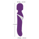 Oboustranný vibrátor Javida Wand & Pearl 24 cm