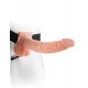 Připínací penis pro muže Pipedream Hollow Strap-On 19 cm