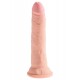 Realistické dildo s přísavkou King Cock Plus Triple Density