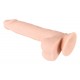 Realistické dildo s přísavkou Nature Skin 24 x Ø 4,4 cm