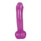 Realistické dildo s přísavkou Ready Mate fialové 19 cm