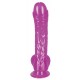 Realistické dildo s přísavkou Ready Mate fialové 19 cm