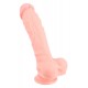 Realistické dildo s varlaty a přísavkou 24 x Ø 4,9 cm