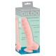 Realistické dildo s varlaty a přísavkou 24 x Ø 4,9 cm