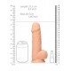 Realistické dildo s varlaty Realrock