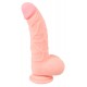 Realistické silikonové dildo s přísavkou 20 x Ø 4,5 cm