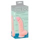 Realistické silikonové dildo s přísavkou 20 x Ø 4,5 cm