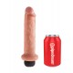 Realistické stříkající dildo King Cock 22 cm