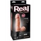 Realistický vibrátor s varlaty a přísavkou Pipedream Real Feel Deluxe No.1 22 cm